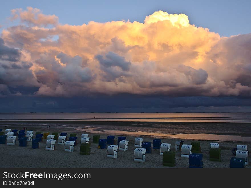 Sky, Cloud, Horizon, Cumulus