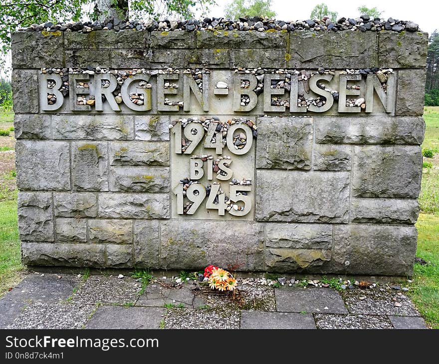 Grave, Headstone, Cemetery, Wall