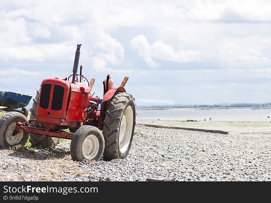 Agricultural Machinery, Tractor, Mode Of Transport, Field