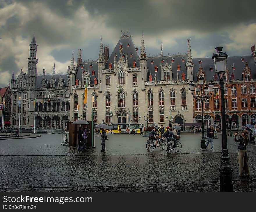 Sky, Town, Waterway, Landmark