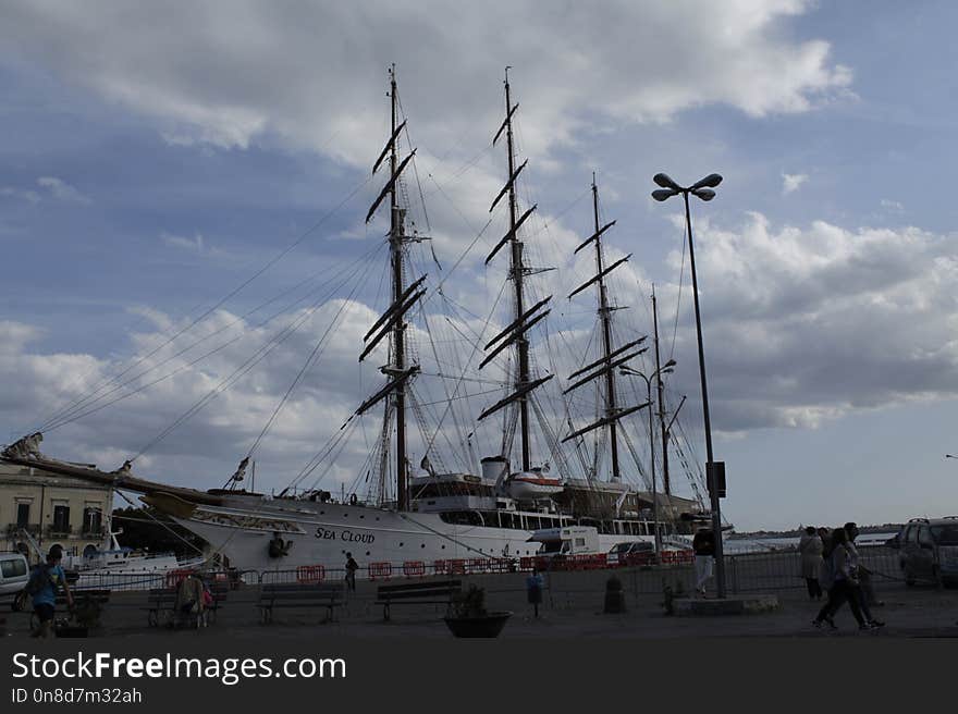 Sailing Ship, Tall Ship, Ship, Barque