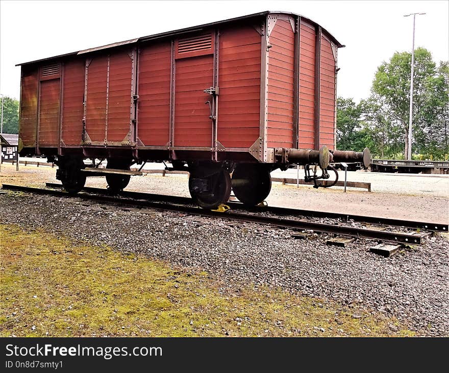 Freight Car, Track, Transport, Rolling Stock