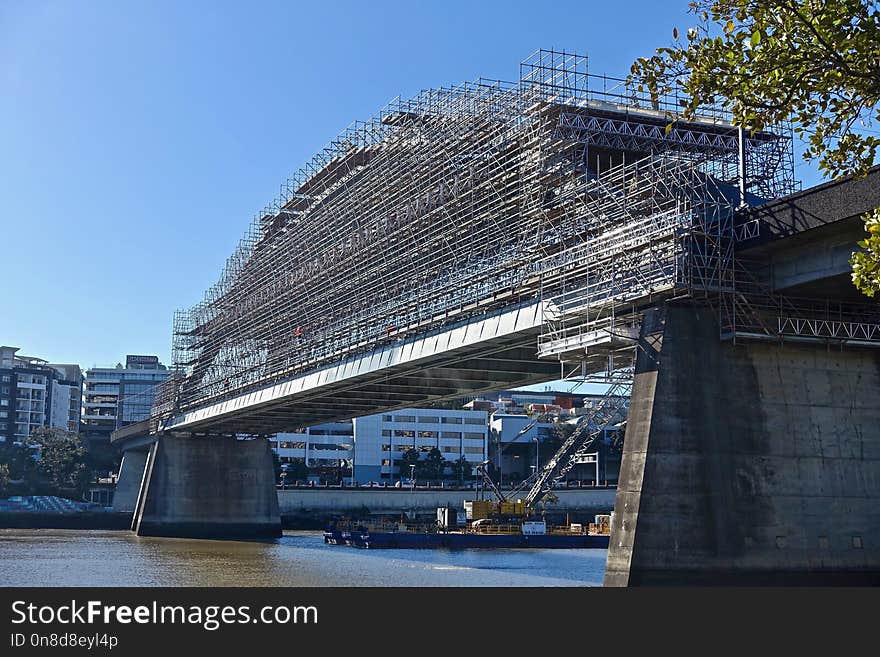 Bridge, Waterway, Metropolitan Area, Architecture