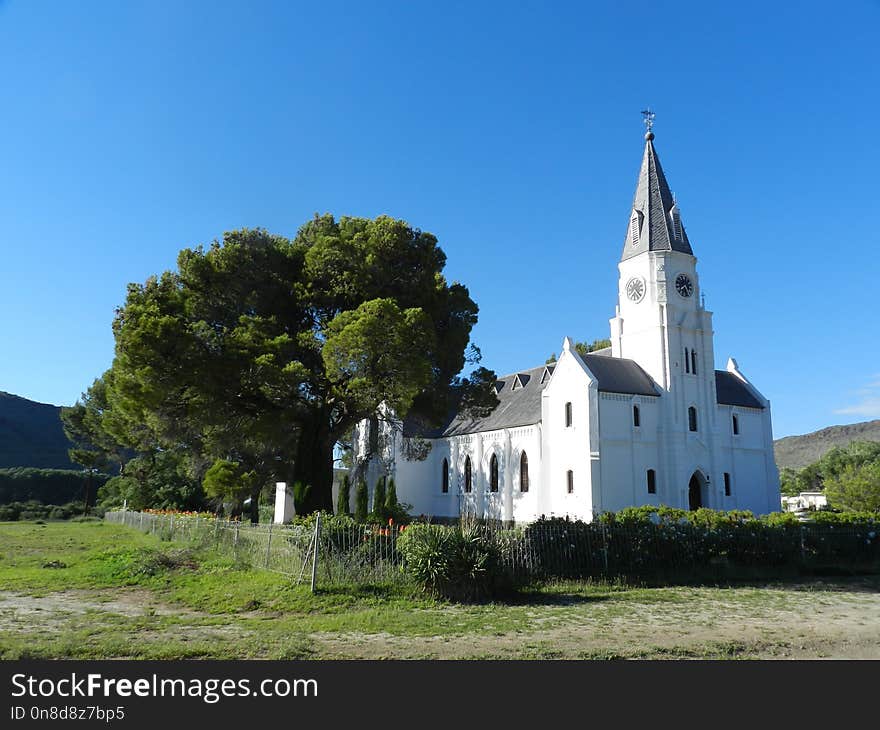 Sky, Château, Church, Building