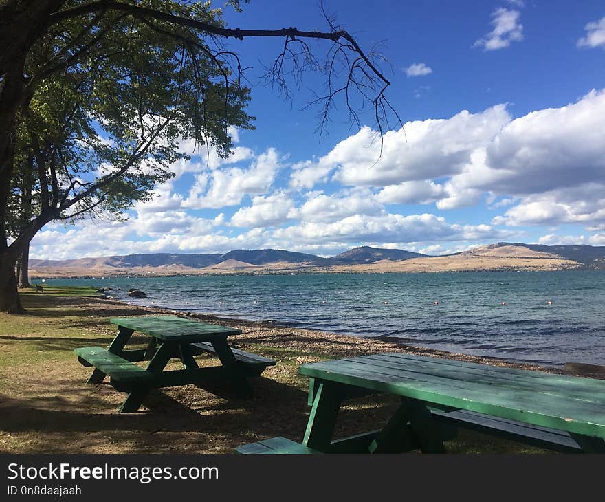 Sky, Nature, Body Of Water, Shore