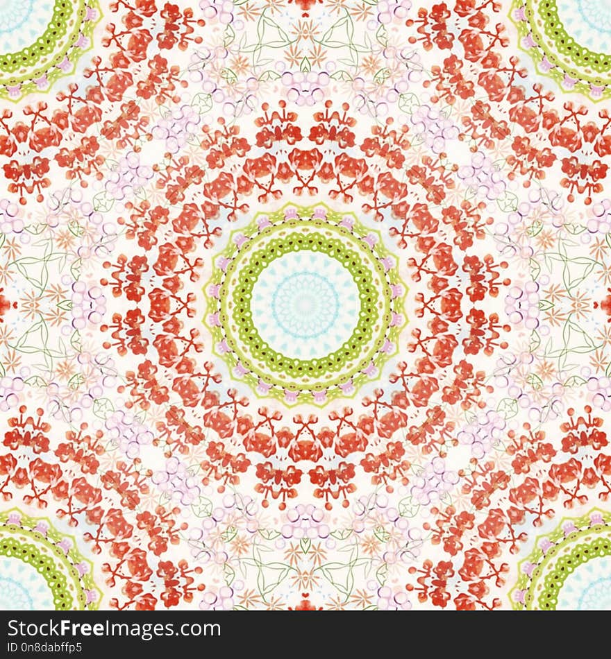 Pattern, Textile, Circle, Doily