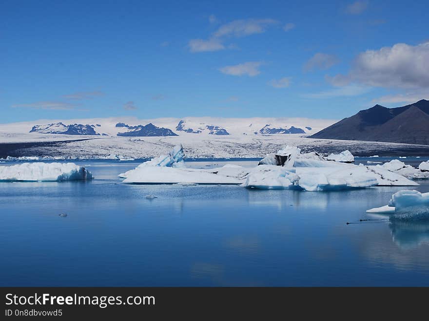 Arctic Ocean, Glacial Lake, Iceberg, Arctic