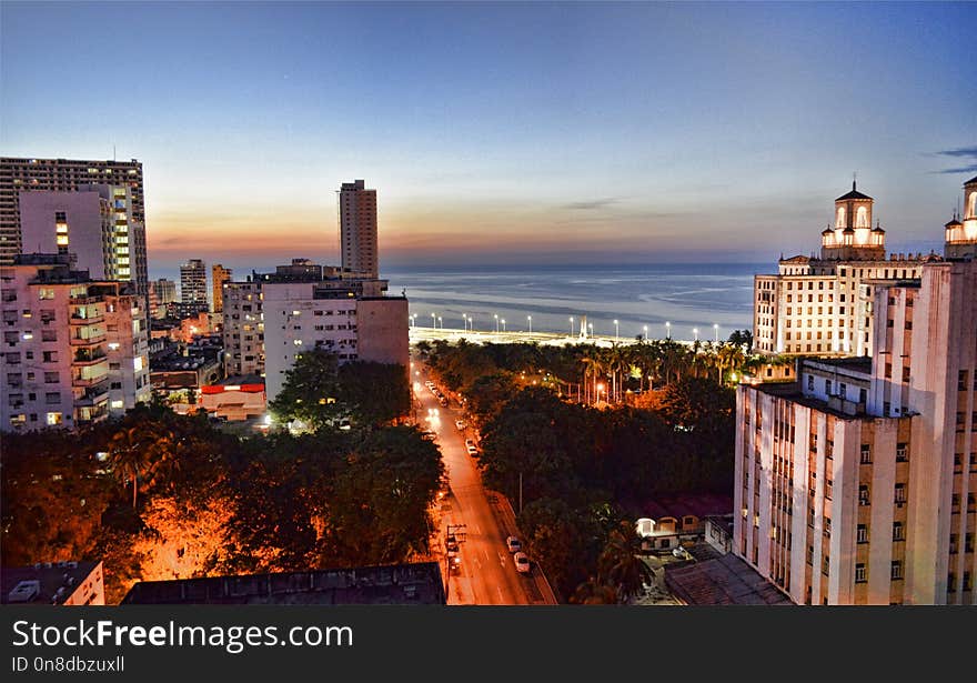 City, Cityscape, Urban Area, Sky