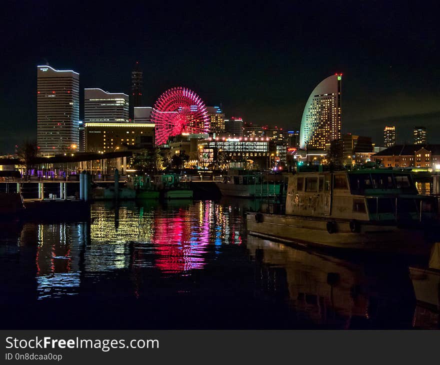 Reflection, Cityscape, Metropolitan Area, City