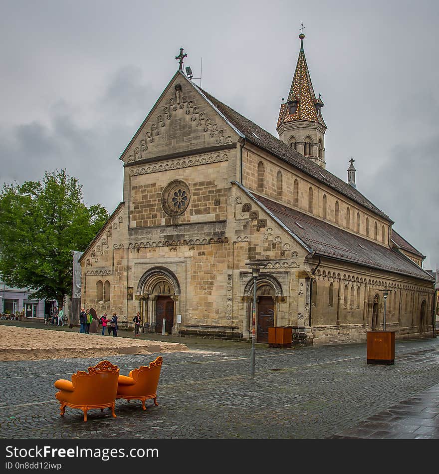 Medieval Architecture, Church, Sky, Historic Site