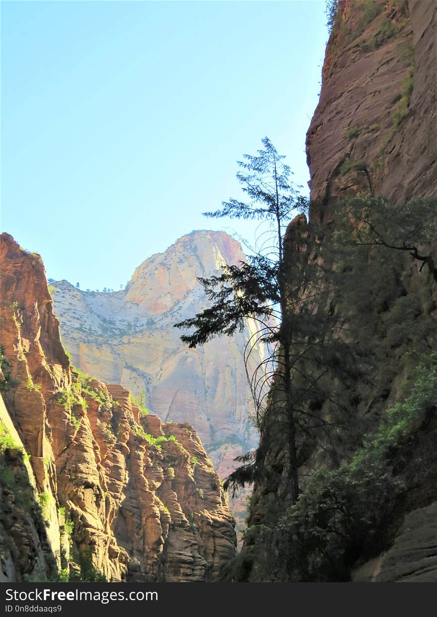 Rock, Mountain, Mountainous Landforms, Wilderness