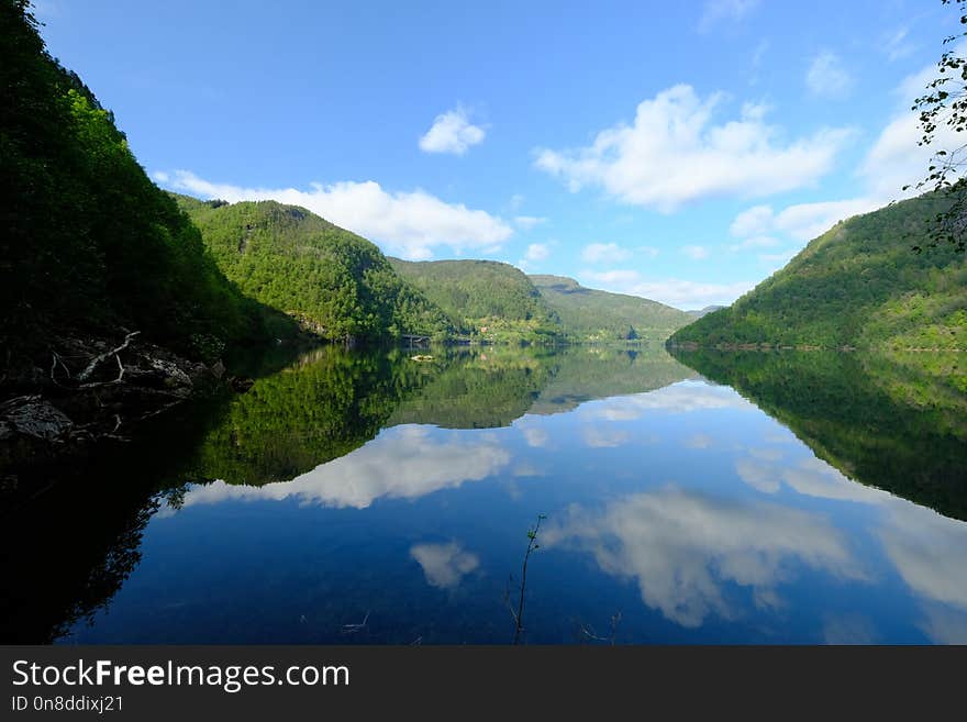 Reflection, Nature, Water Resources, Tarn