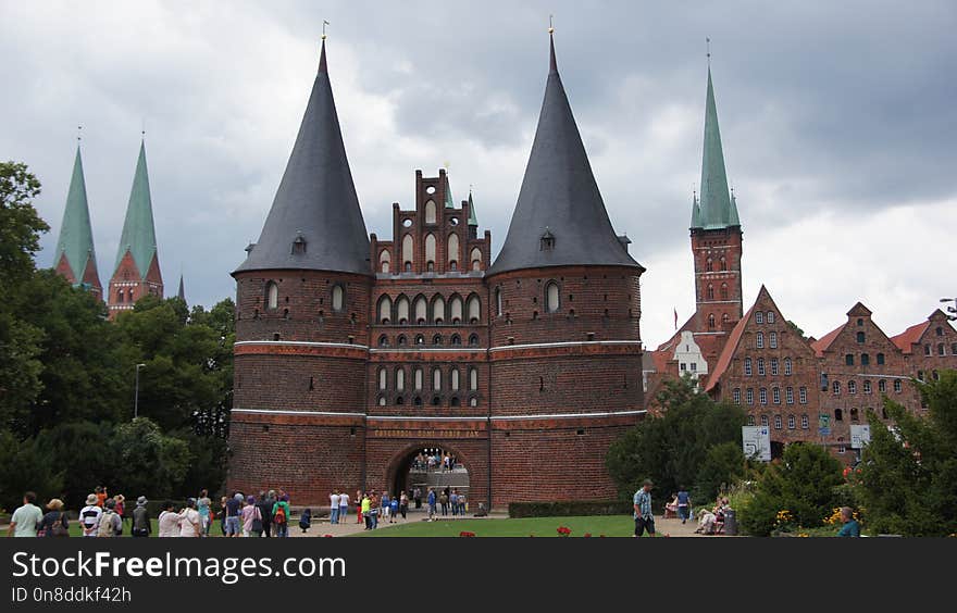 Landmark, Medieval Architecture, Spire, Château