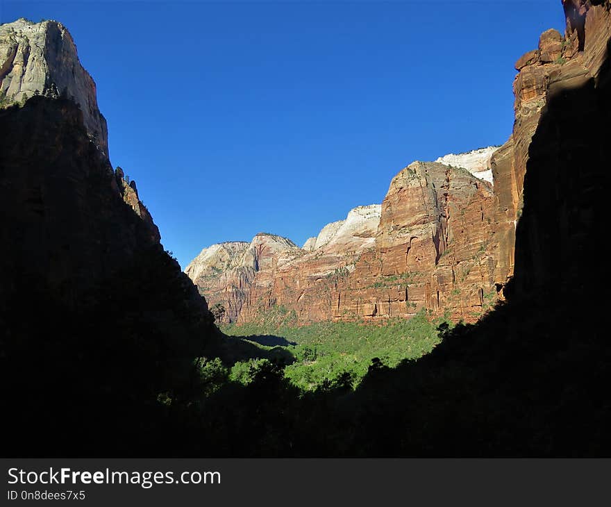 Sky, Mountainous Landforms, Rock, Wilderness