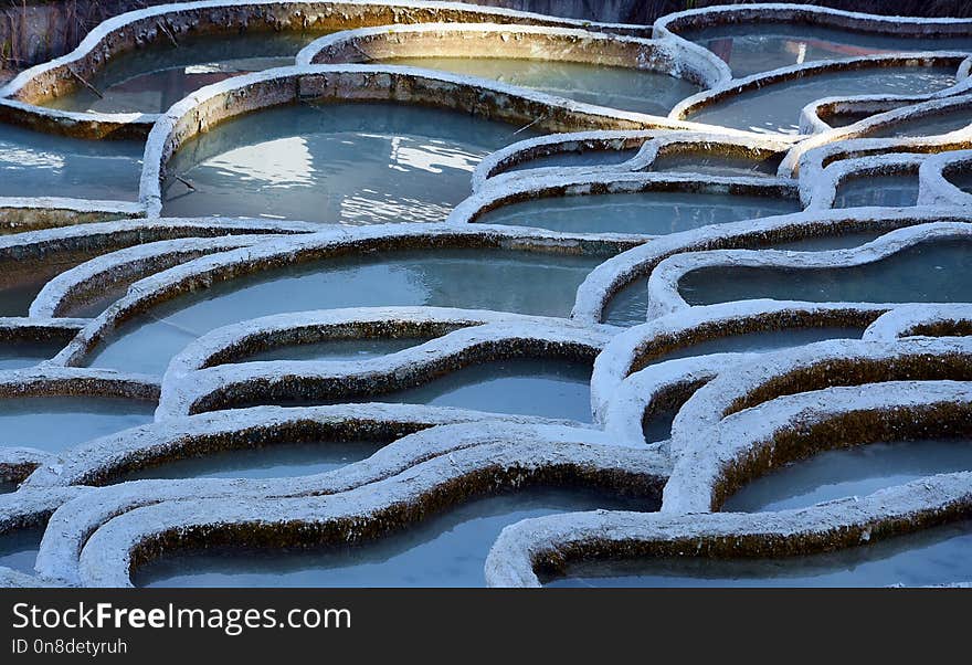 Water, Reflection, Freezing, Snow