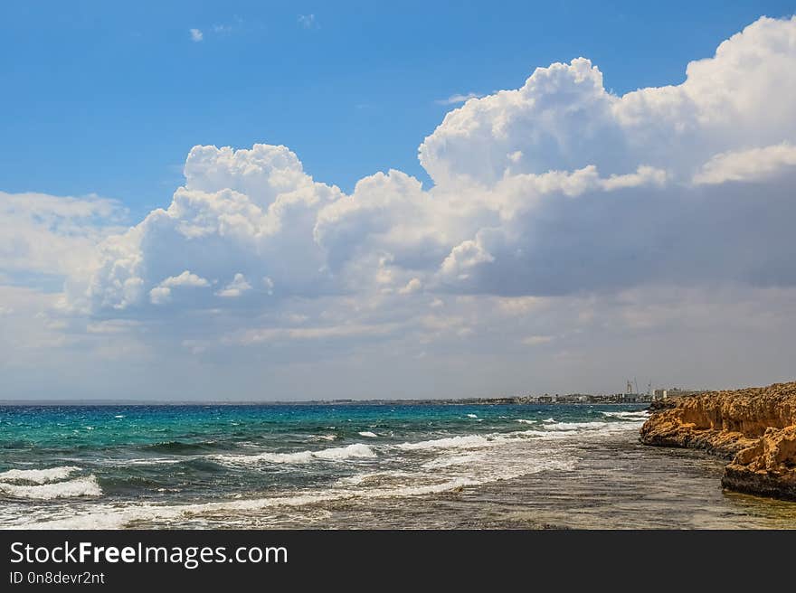 Sky, Sea, Shore, Cloud