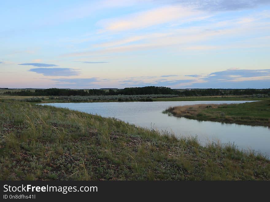 Sky, Waterway, Loch, Wetland