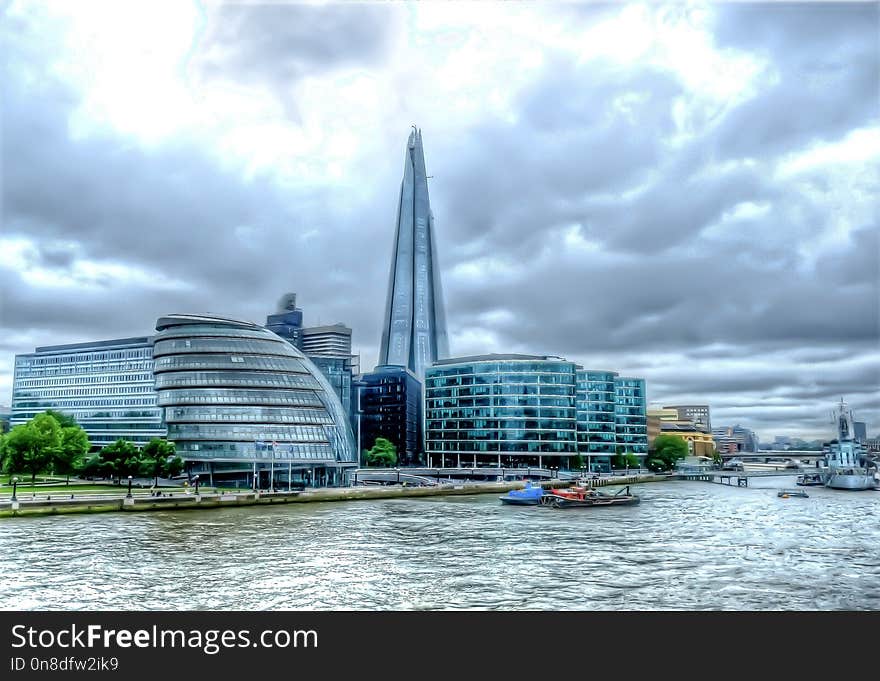 Waterway, Skyscraper, Water Transportation, Sky