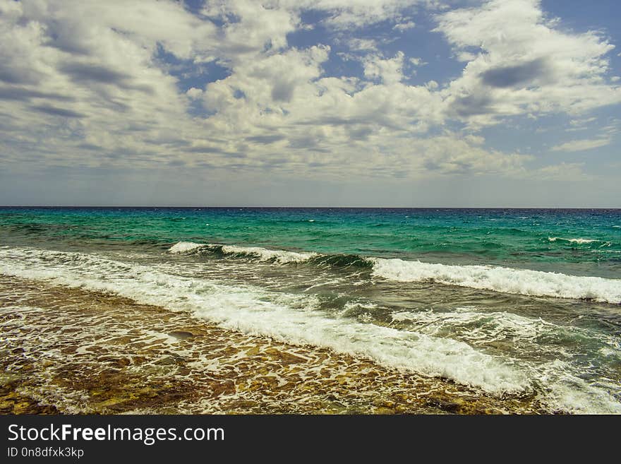 Sea, Shore, Sky, Body Of Water