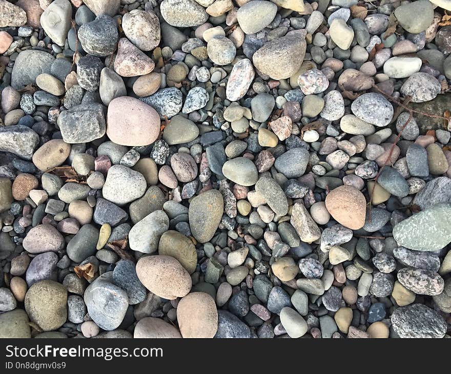 Pebble, Rock, Gravel, Material