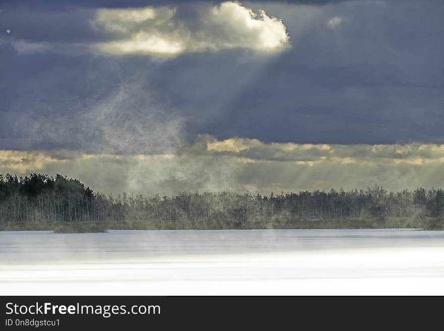 Sky, Cloud, Atmosphere, Mist