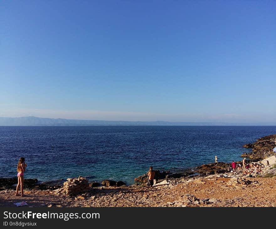 Sea, Sky, Coast, Horizon