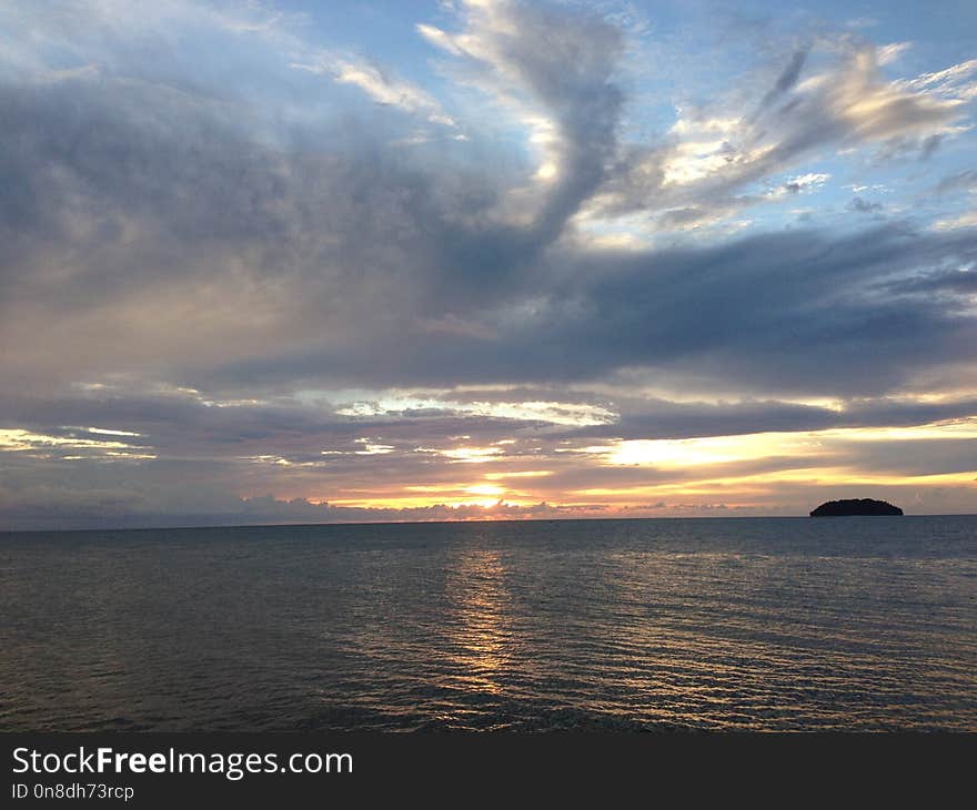 Sky, Horizon, Sea, Calm