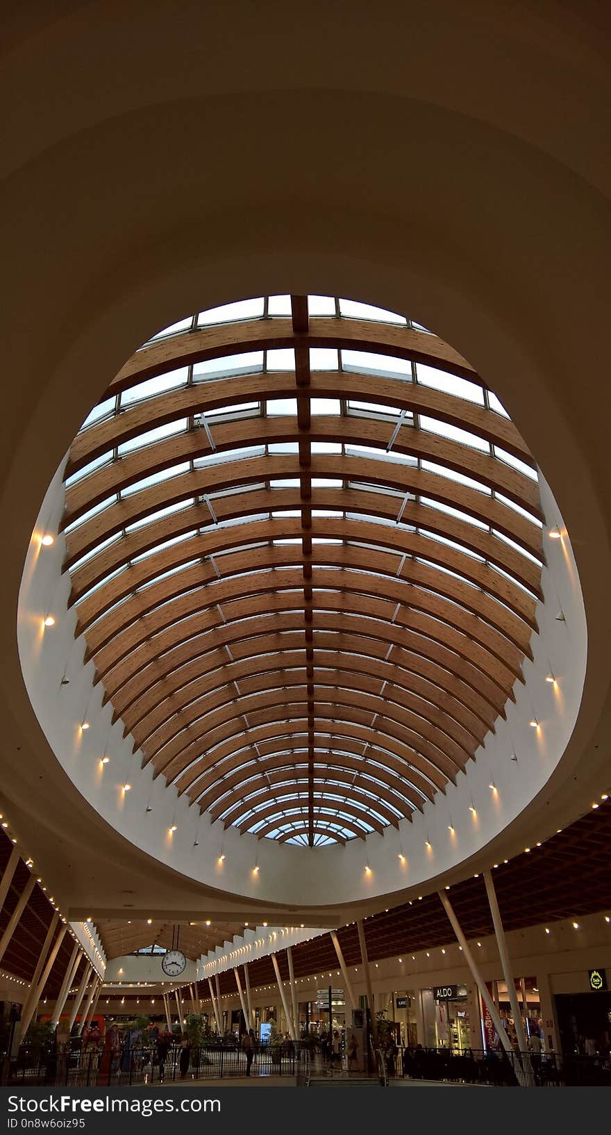 Ceiling, Architecture, Structure, Daylighting