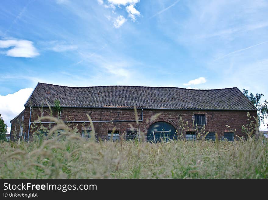 Sky, Property, Farm, House