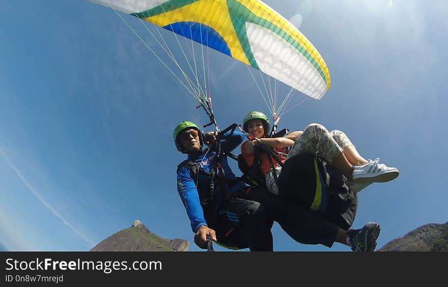 Air Sports, Paragliding, Parachuting, Parachute