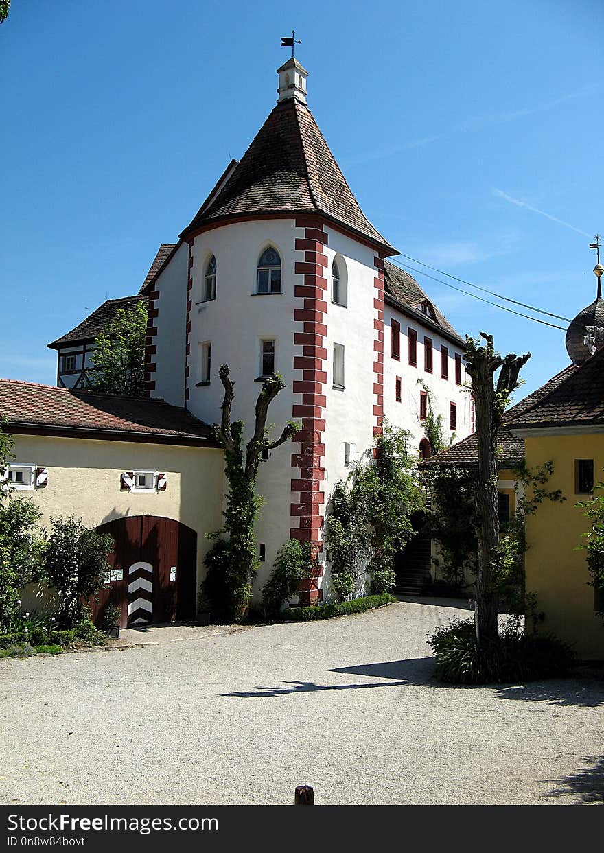 Town, Sky, Building, Château