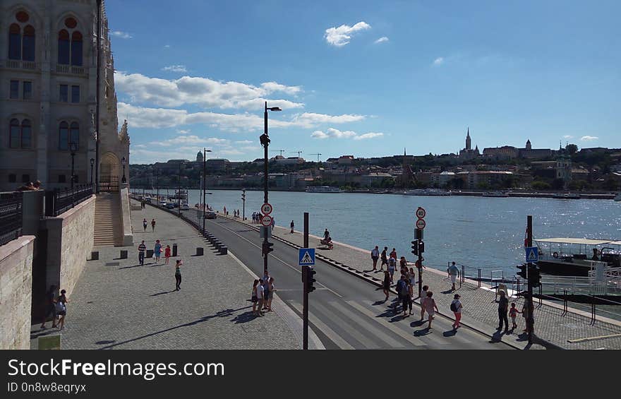 Sky, Waterway, Town, Water