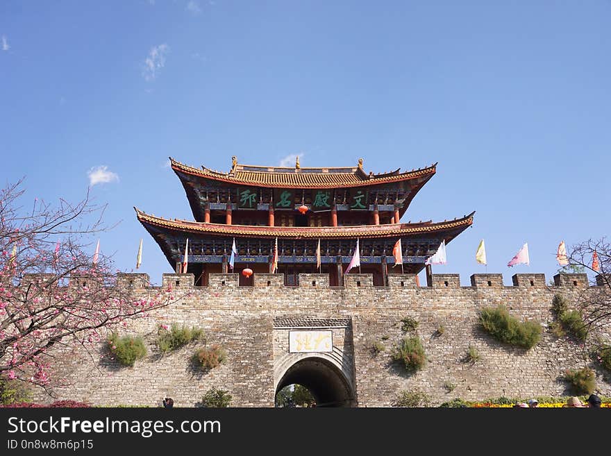 Chinese Architecture, Historic Site, Japanese Architecture, Sky