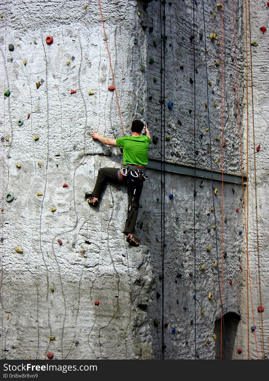 Climbing, Sport Climbing, Rock Climbing, Wall