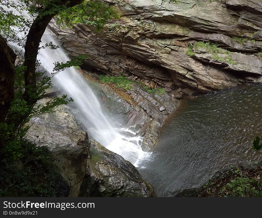 Waterfall, Water, Body Of Water, Nature Reserve