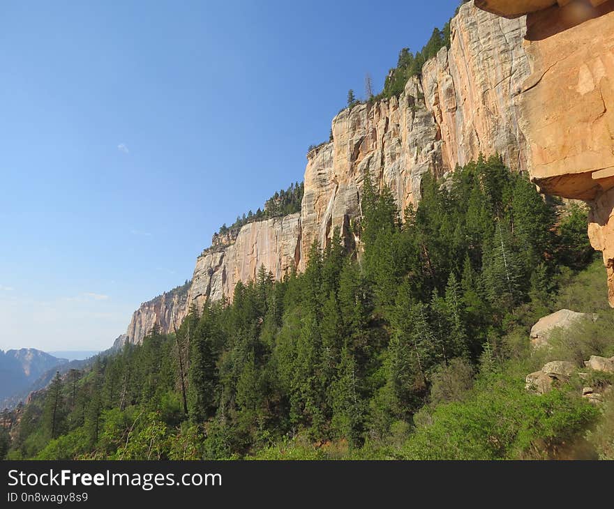 Nature Reserve, Escarpment, Cliff, Rock