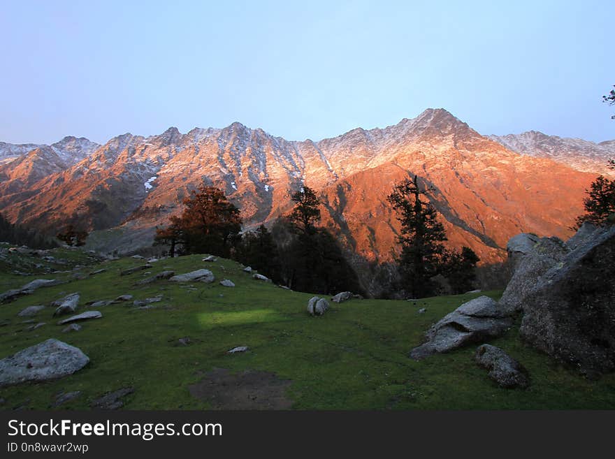 Mountainous Landforms, Mountain, Nature, Wilderness