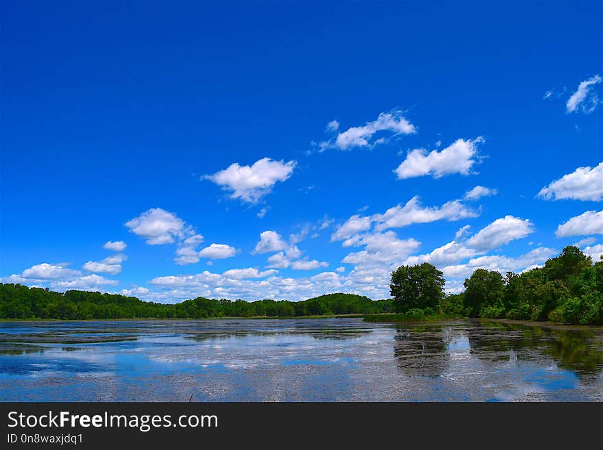 Sky, Water Resources, River, Reflection