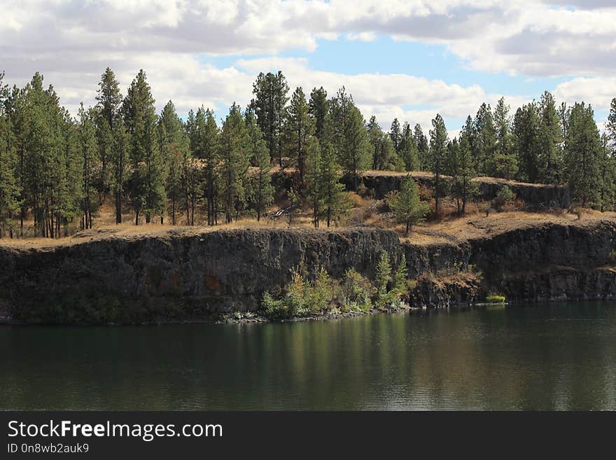 Nature, Reflection, Wilderness, Lake