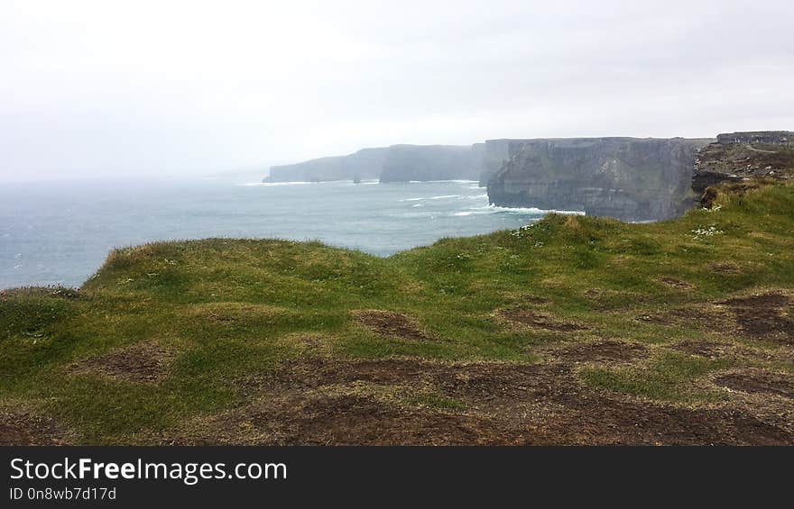 Coast, Cliff, Headland, Coastal And Oceanic Landforms