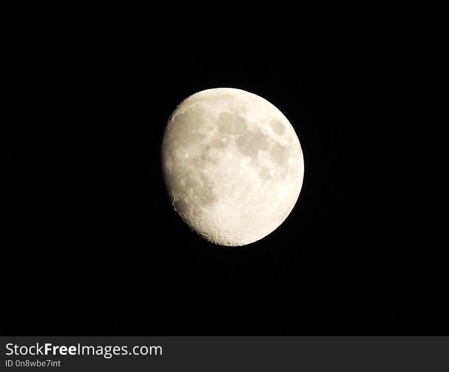 Moon, Night, Astronomical Object, Sky