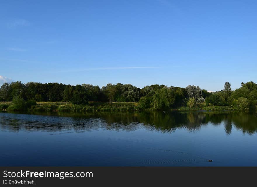 Reflection, Sky, Water, Nature