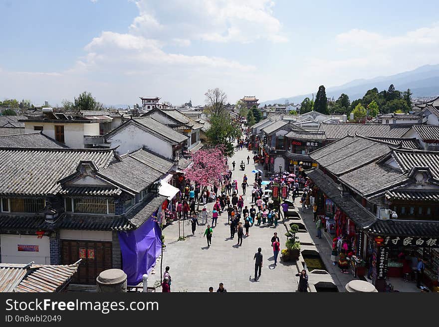 Town, City, Sky, Tourist Attraction