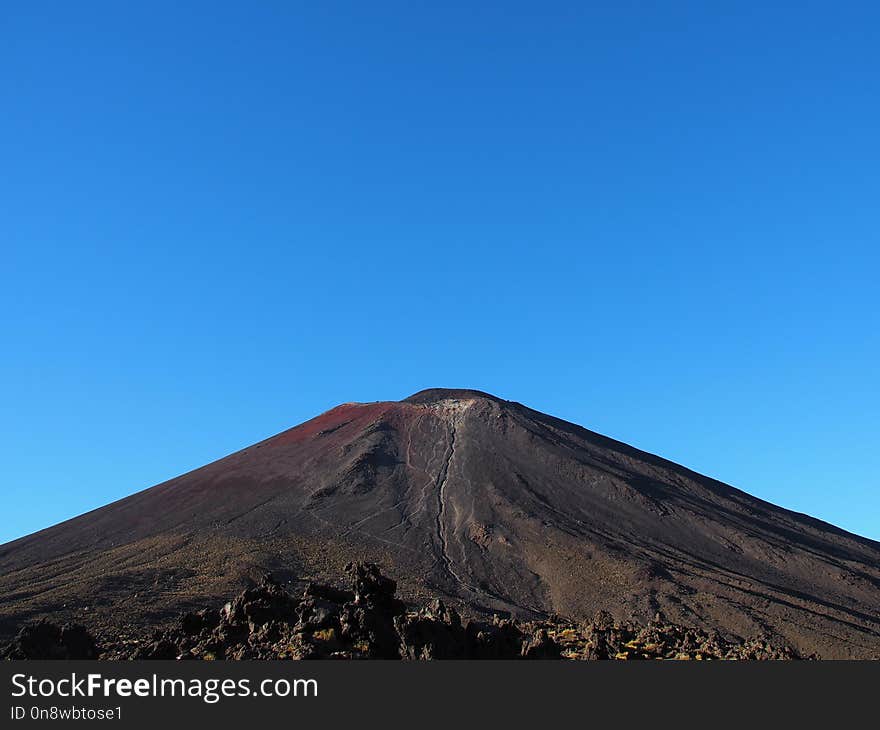 Sky, Volcanic Landform, Shield Volcano, Highland