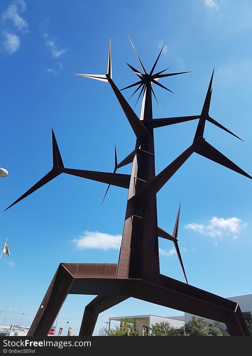 Windmill, Wind Turbine, Sky, Wind Farm