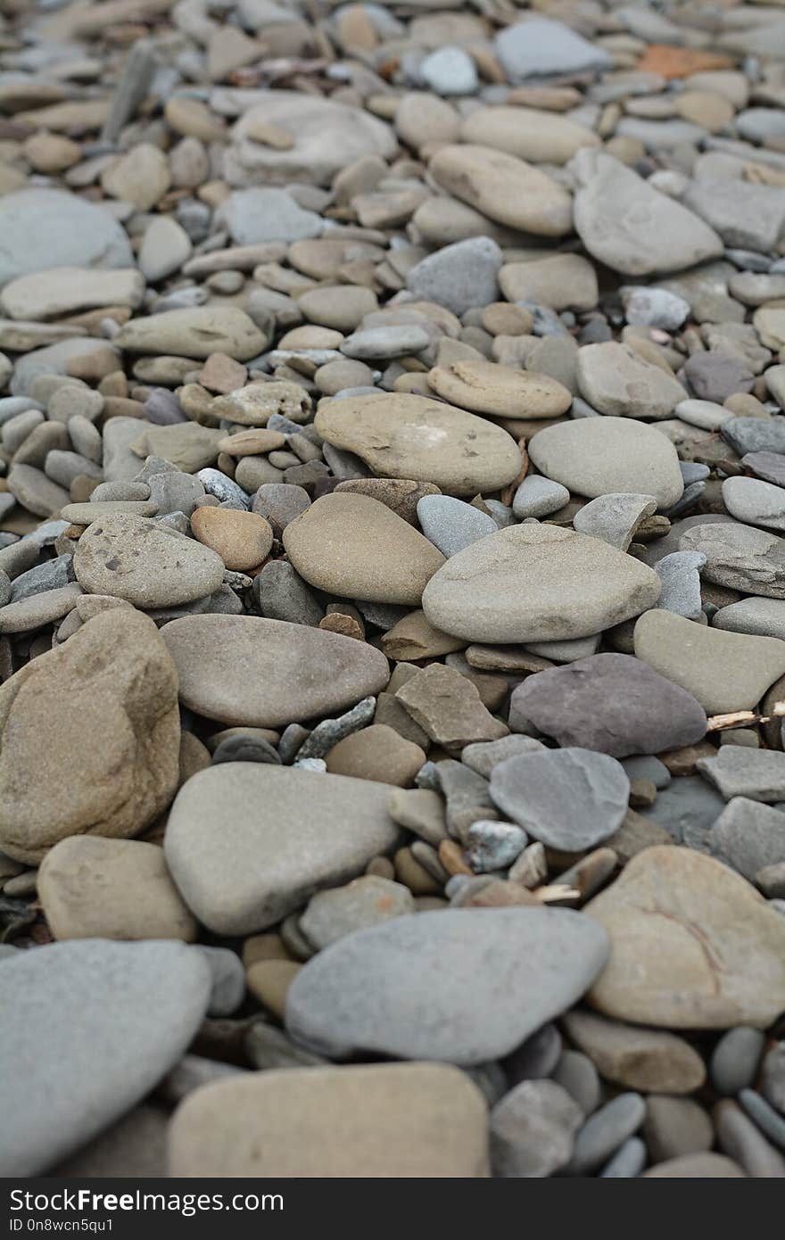 Pebble, Rock, Gravel, Material