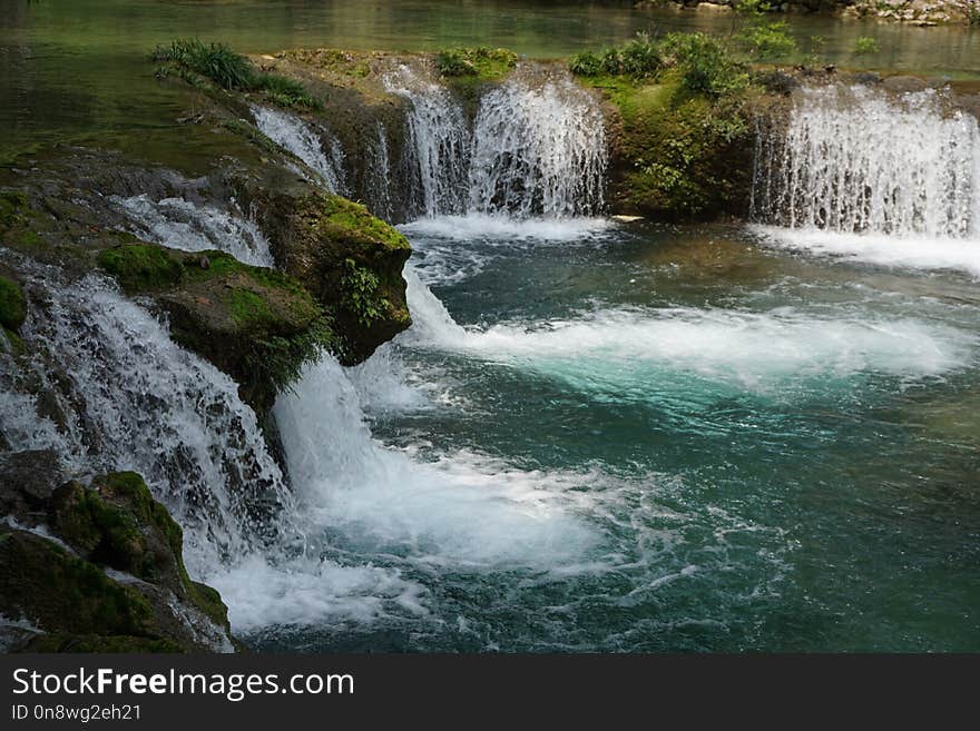 Waterfall, Water, Nature, Body Of Water