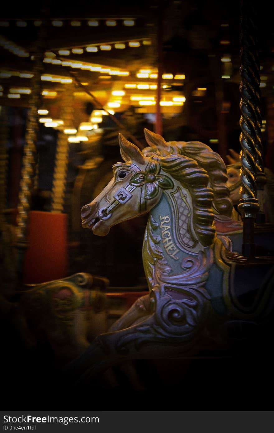 Amusement Ride, Darkness, Night, Light