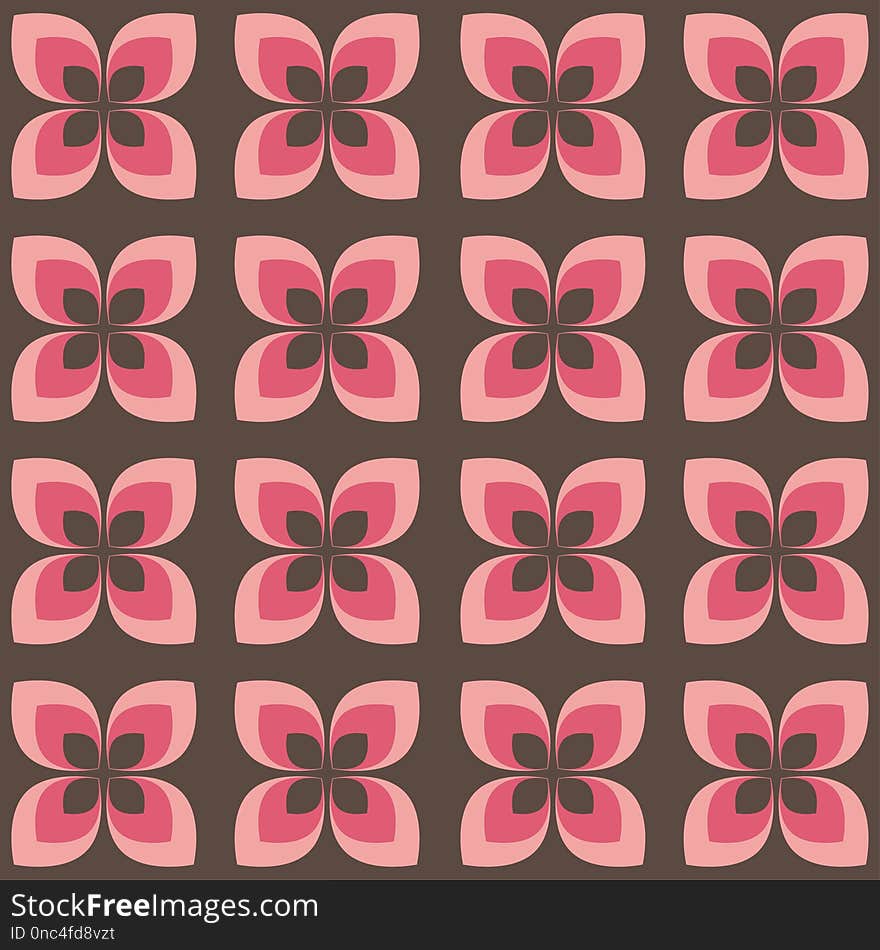 Pink, Pattern, Flower, Design