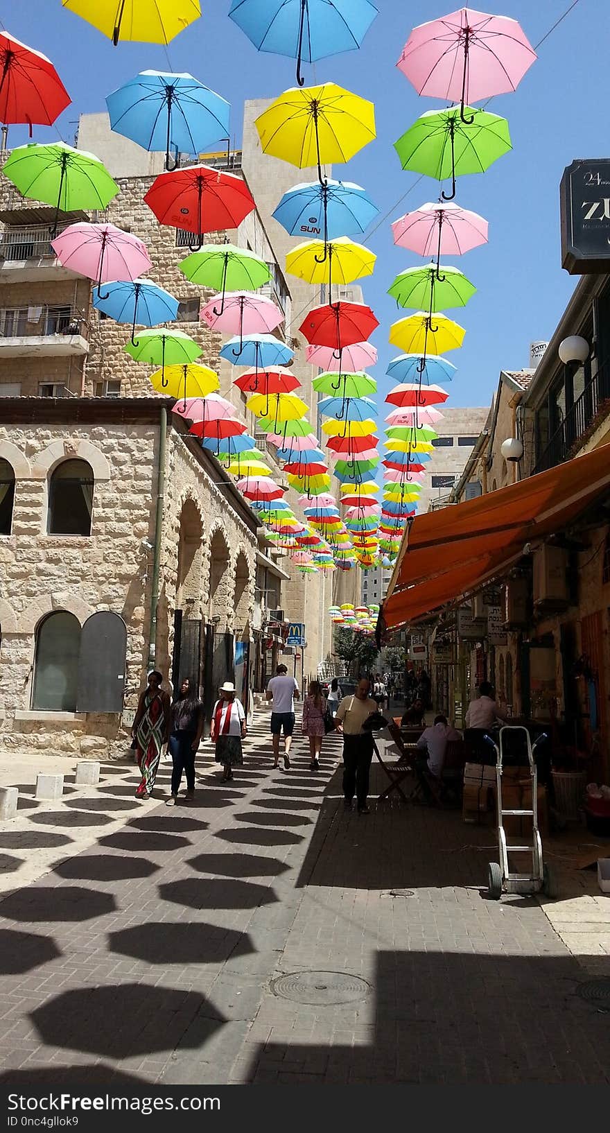 City, Tourist Attraction, Umbrella, Tourism